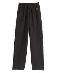 Champion P890 Double Dry Eco Youth Open Bottom Sweatpants with Pockets