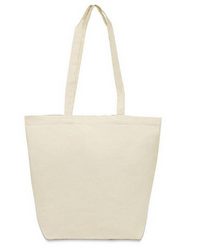 Liberty Bags 8866 Large Gusseted Cotton Canvas Tote