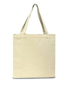 Liberty Bags 8503 12 Ounce Gusseted Cotton Canvas Tote