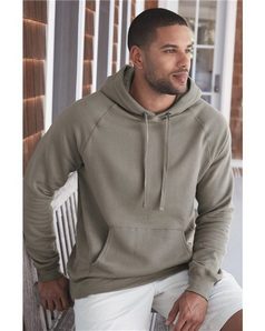 Hanes N270 Nano Hooded Pullover Sweatshirt