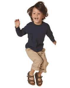 Rabbit Skins 3311 Toddler Long Sleeve Cotton Jersey Tee